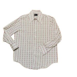 Vintage 70's Fruit of the Loom Xanadu Dagger Collar Western Disco Shirt 16.5